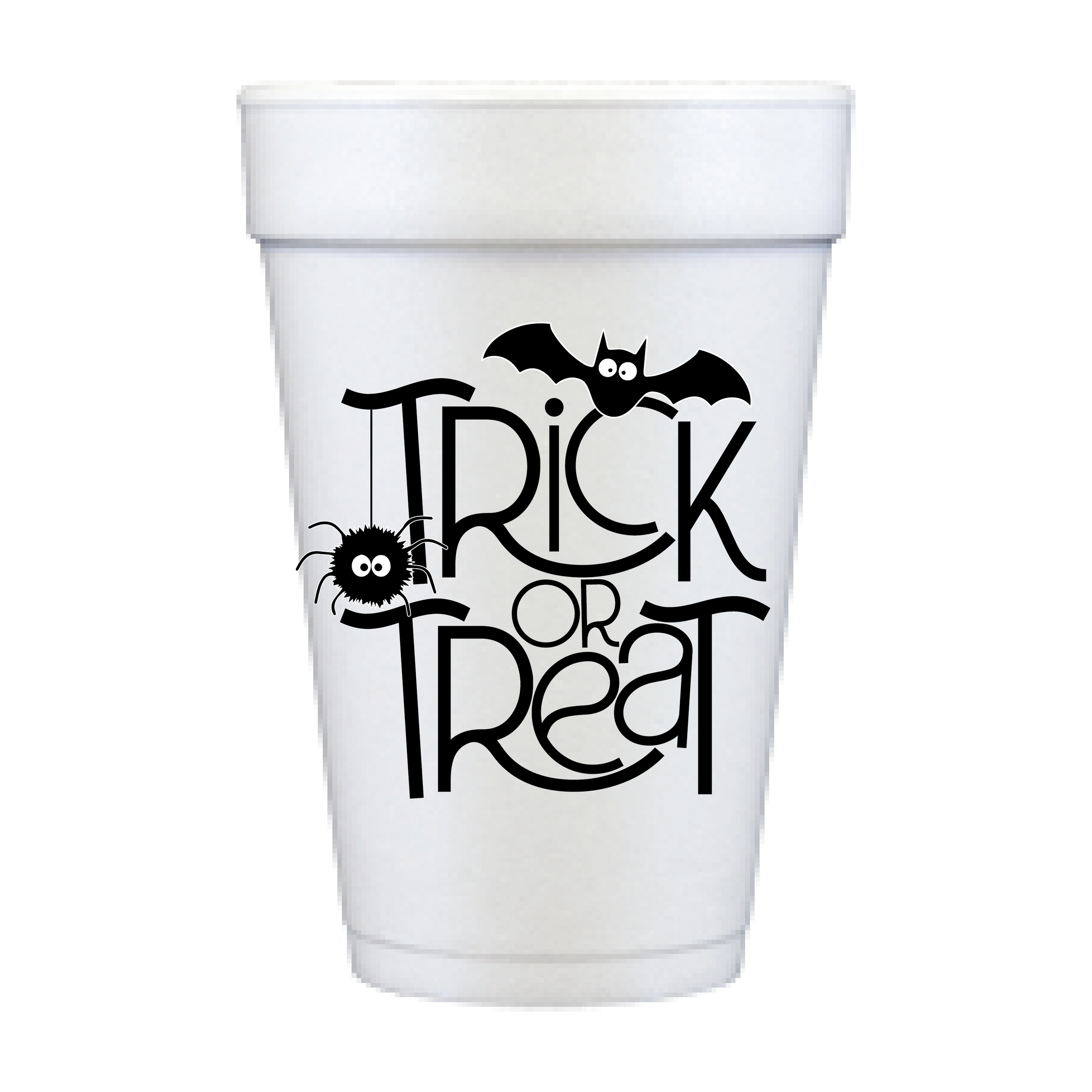 Trick or Treat Foam Cups
