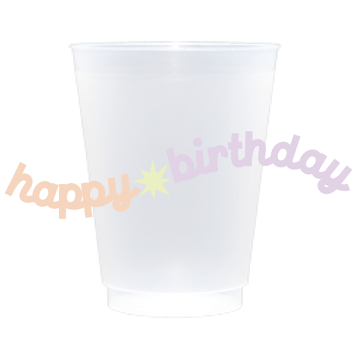 Happy Birthday Cups