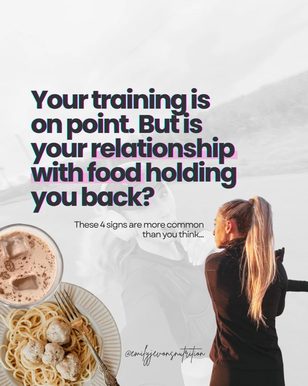Your training is dialled in. But is your relationship with food holding you back? 👇

If you&rsquo;ve ever felt guilt after eating, avoided a meal out, or felt exhausted despite &ldquo;eating enough&rdquo;, you&rsquo;re not alone, and it doesn&rsquo;