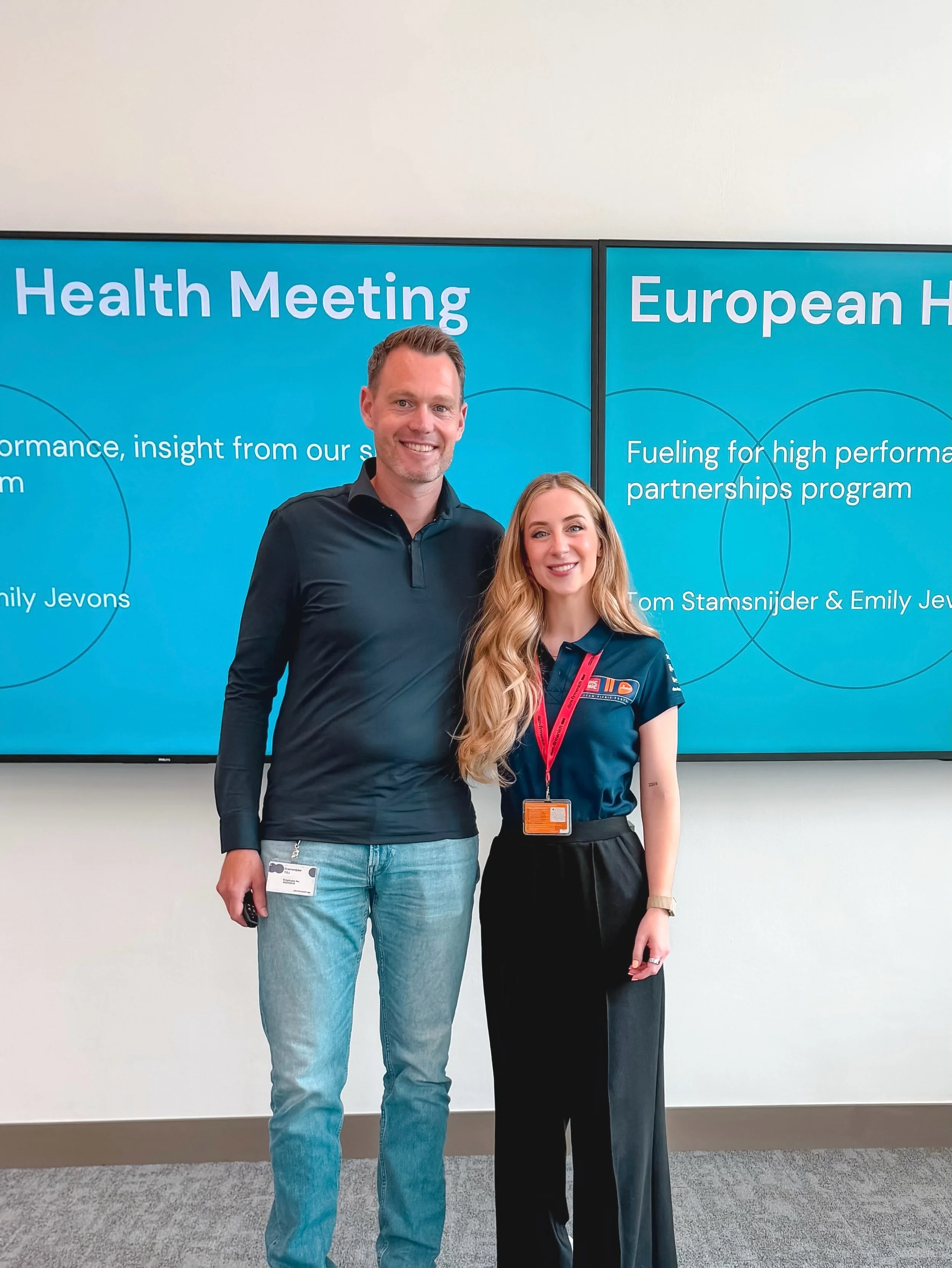 A quick visit to @dsmfirmenich in Maastricht this week to speak at their European Health Meeting on behalf of @teampicnicpostnl 

@tom_stamsnijder gave a brilliant overview into the innovative partnership between Team Picnic PostNL and dsm-firmenich 