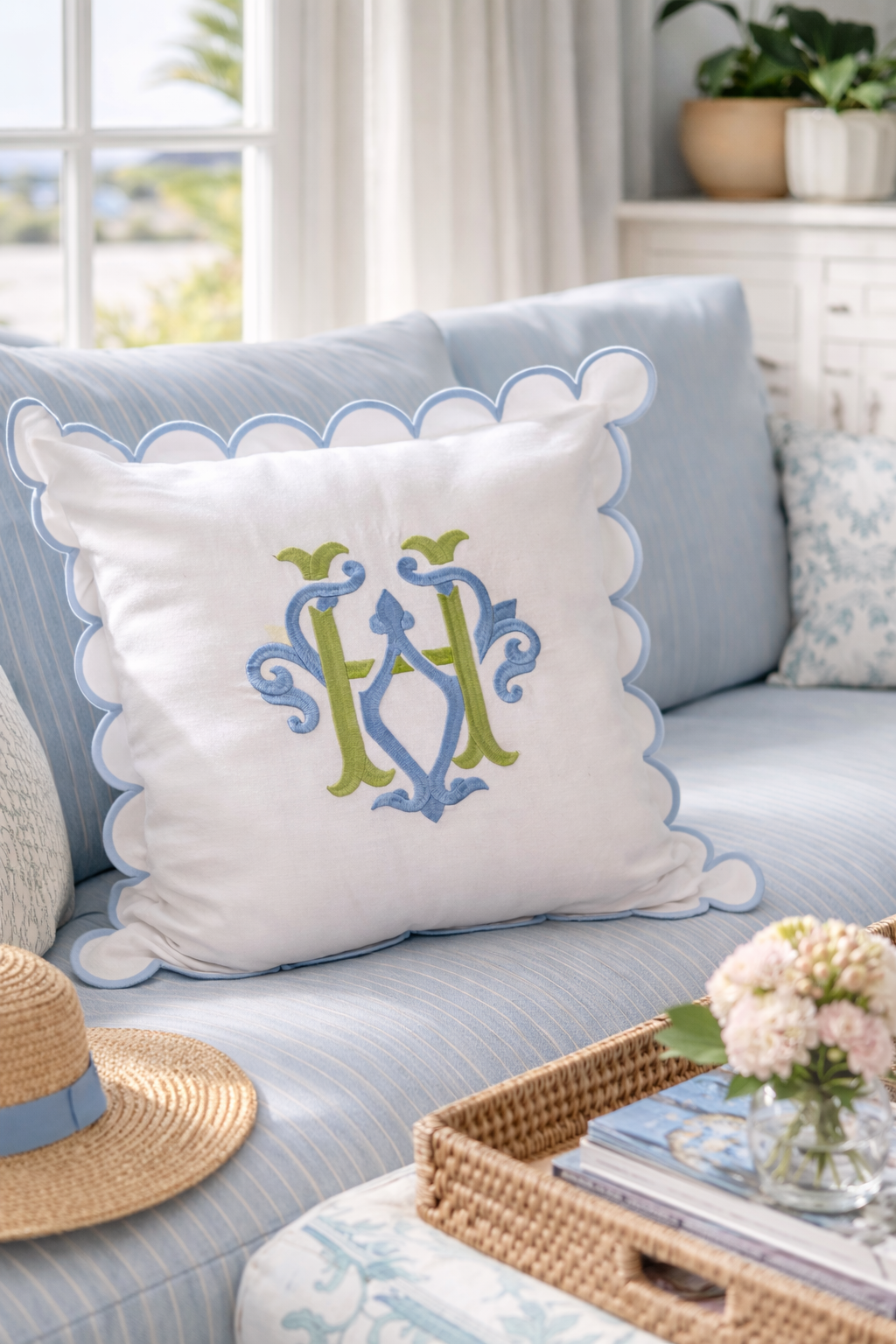 Monogram Pillows