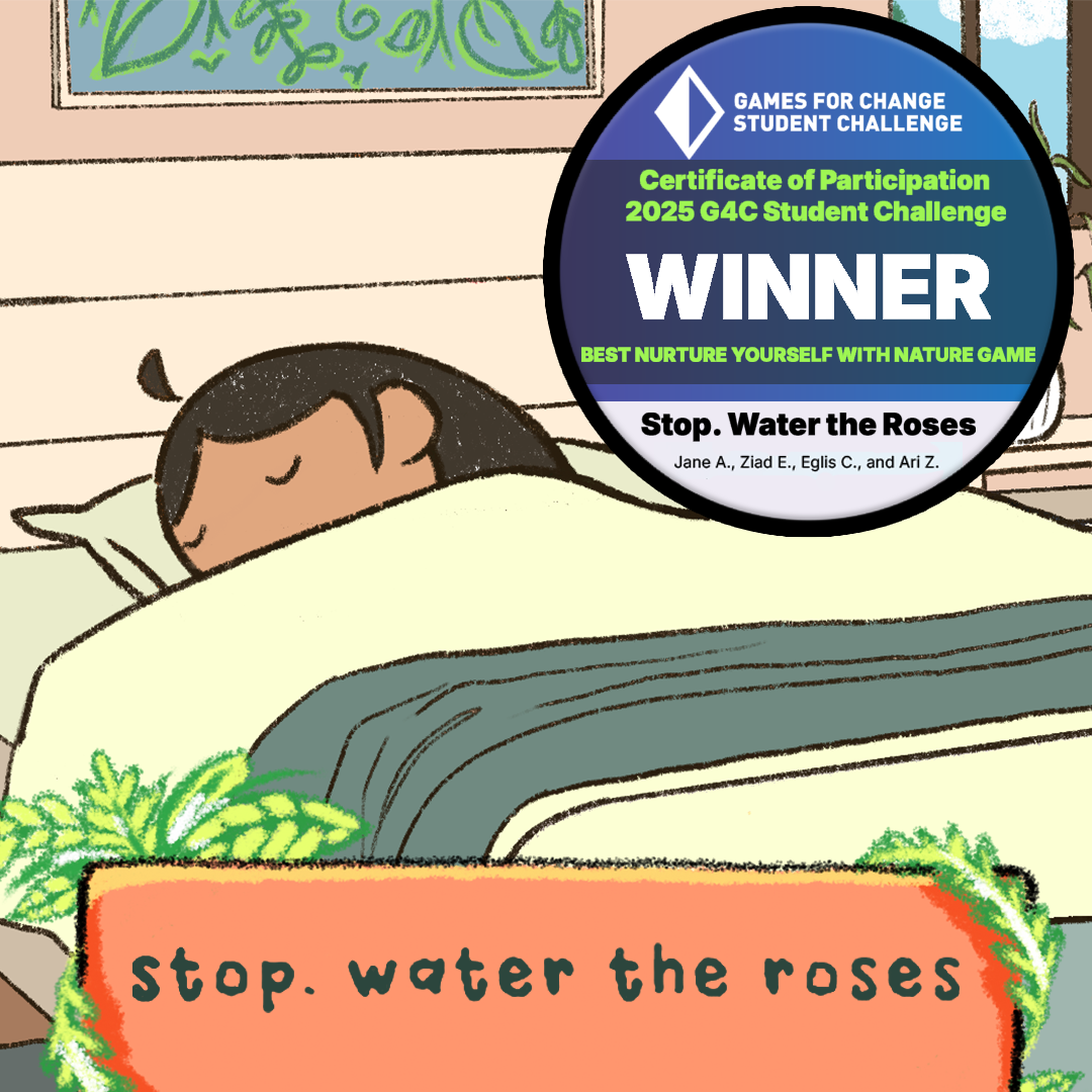 stop. smell the roses