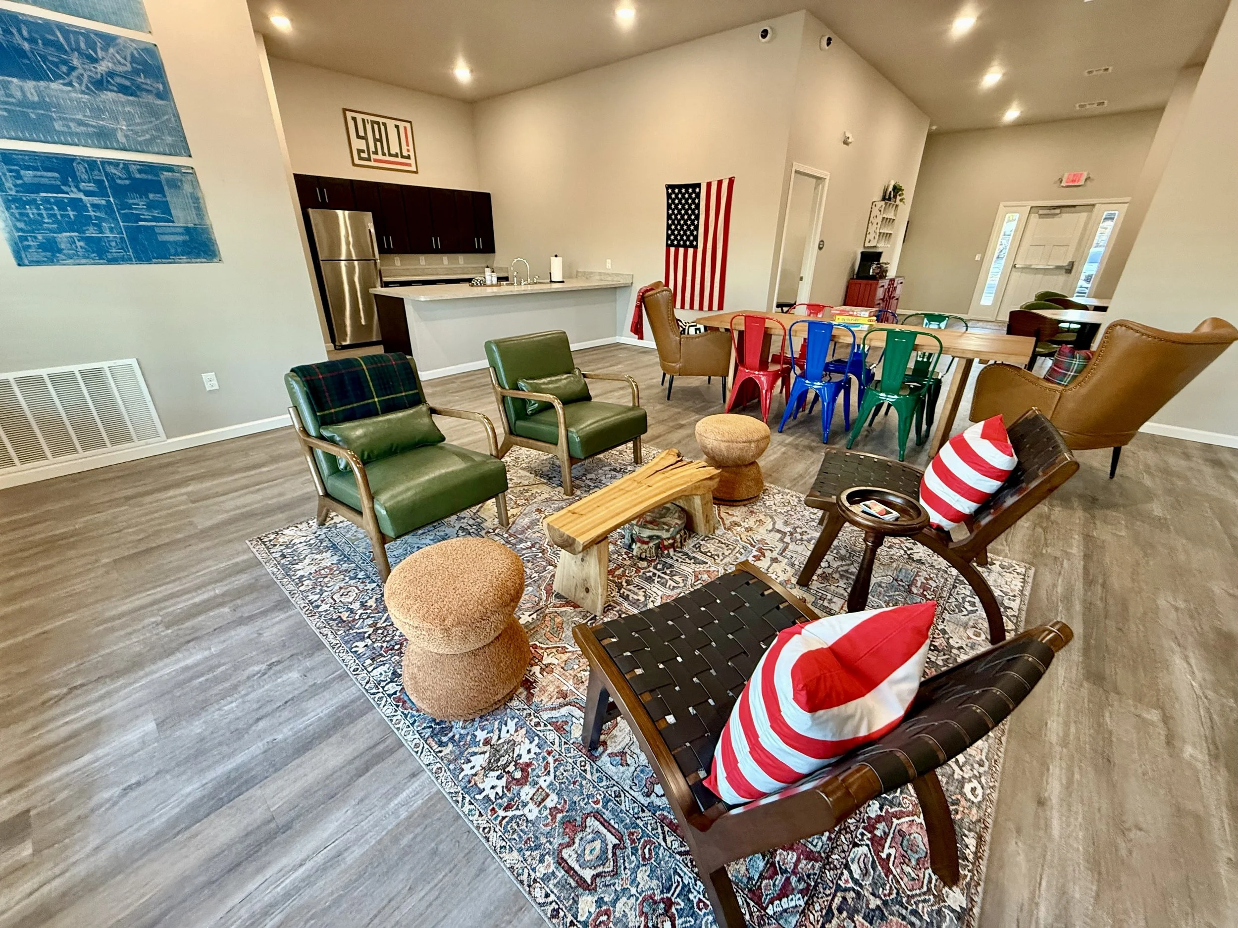 Curated Community Gathering Space