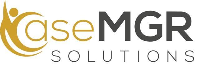 Case MGR Solutions logo with a stylized gold-colored figure and black text.