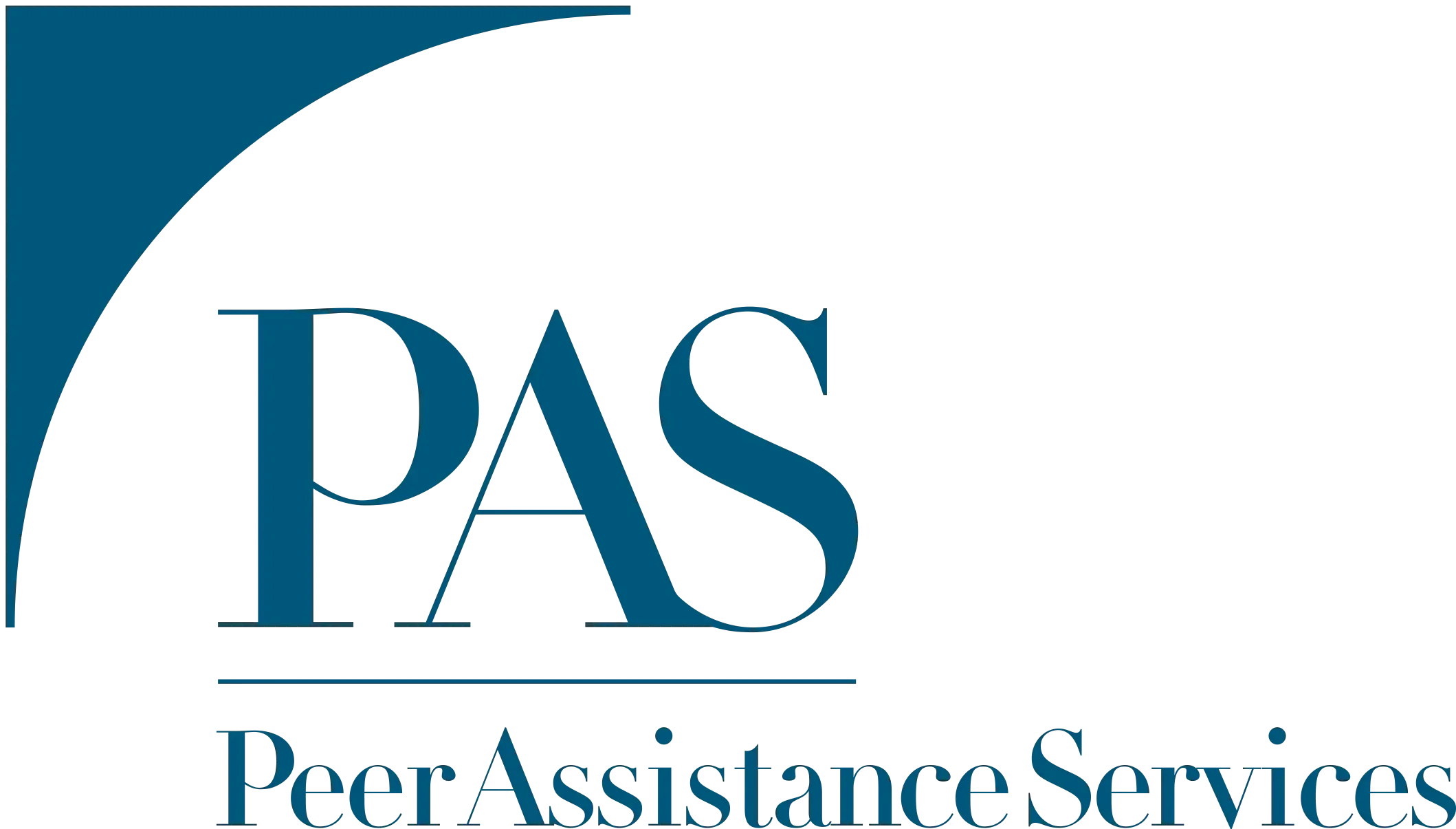 PAS peer assistance services logo