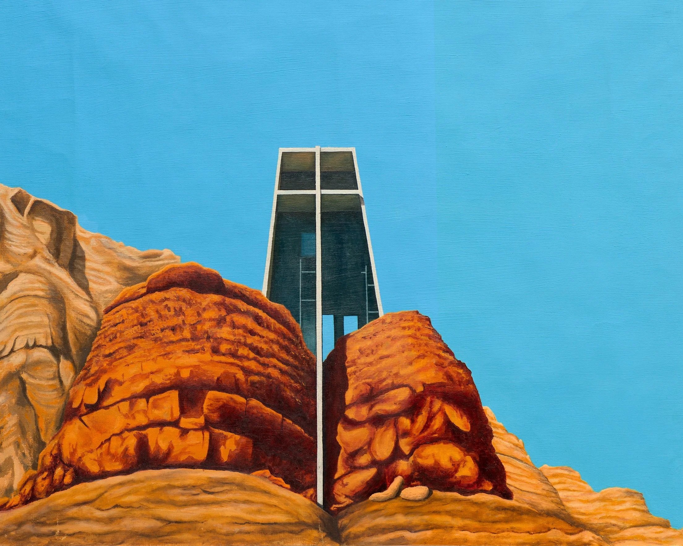 Arizona (2020). Oil and acrylic on canvas.