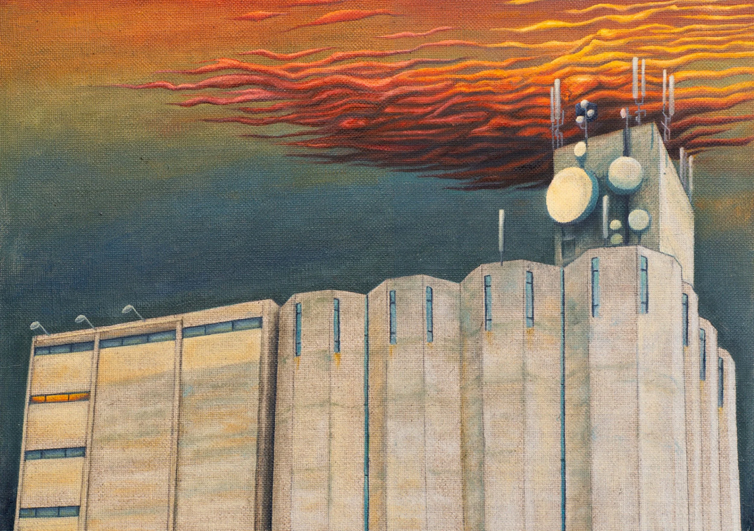 Brutalism 1 (2022). Oil on linen.