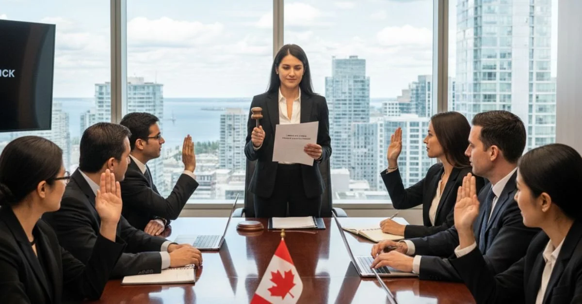 How to Run a Board Meeting Robert’s Rules in Canada