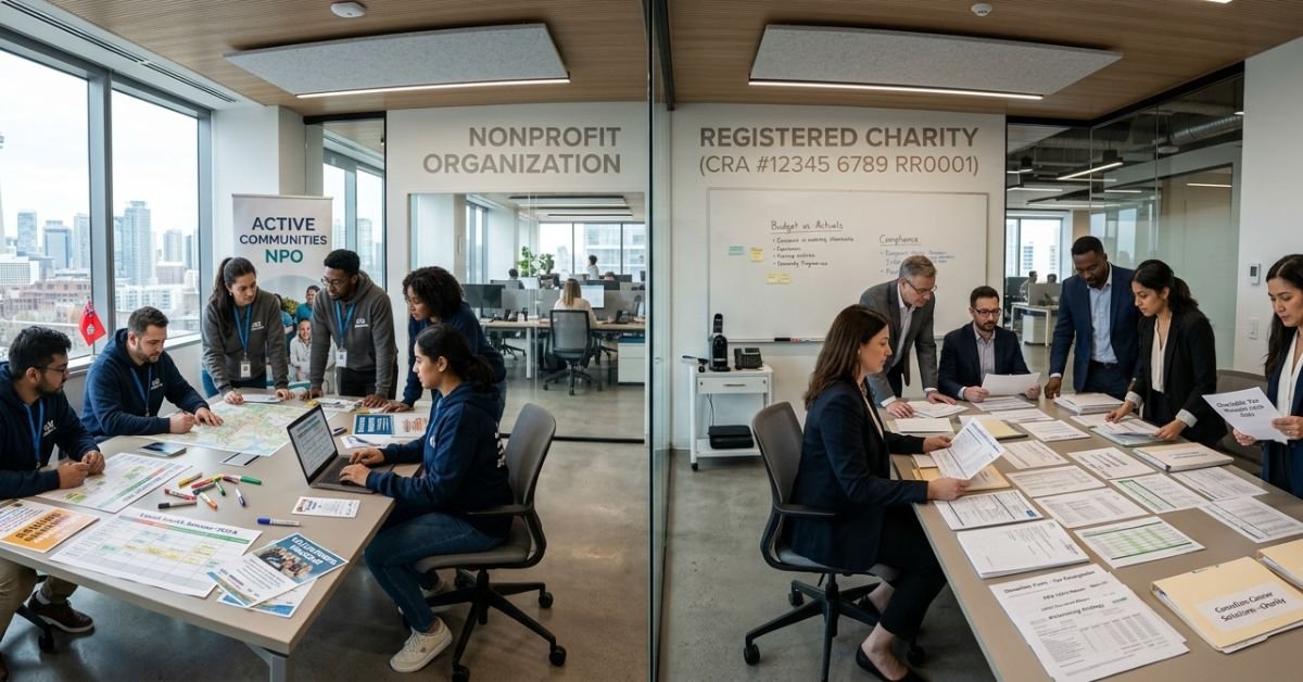 Nonprofit vs Registered Charity in Canada: What's the Difference?