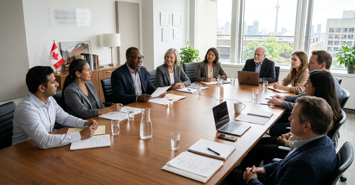 Canadian Nonprofit Board Meeting
