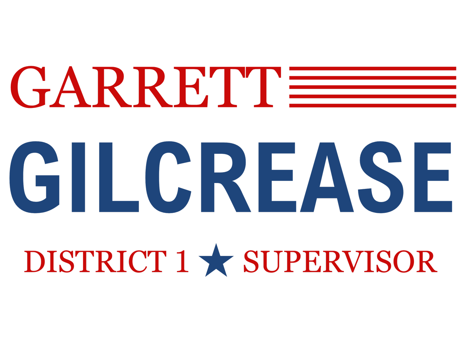 Gilcrease for Supervisor