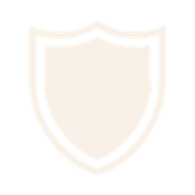 Blank shield emblem with a black outline.