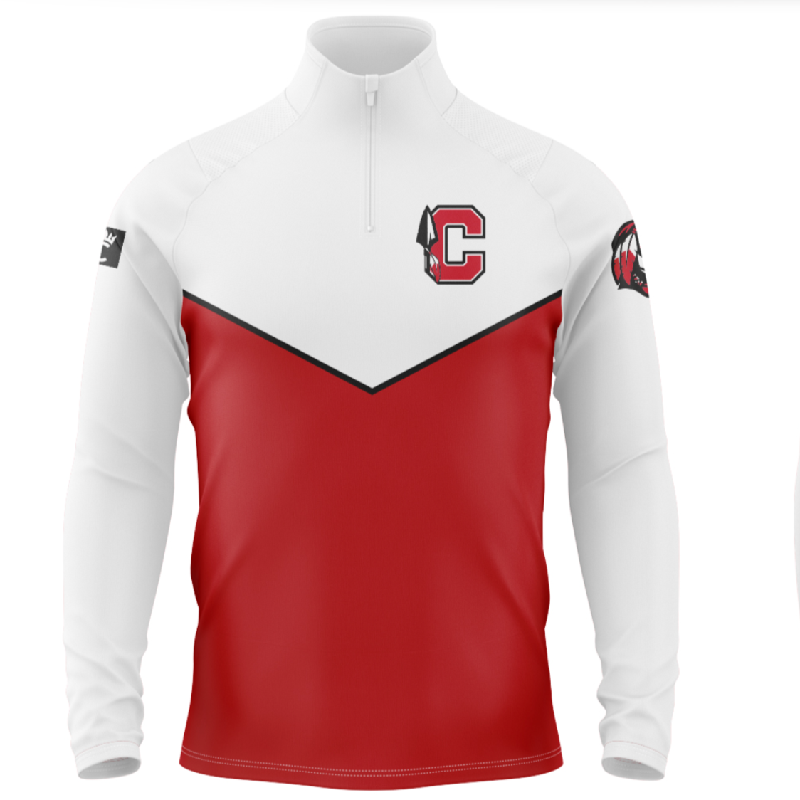 Boys Performance Quarter Zip Top