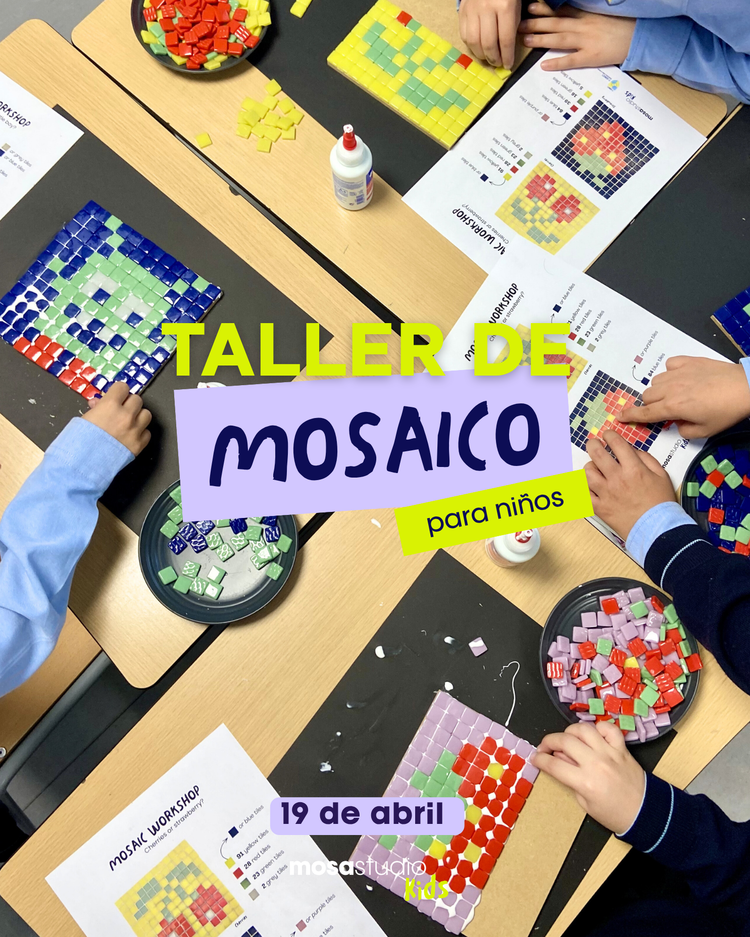 Taller para niños - 19 de abril