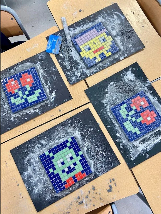 Mosaic workshop for children in Madrid