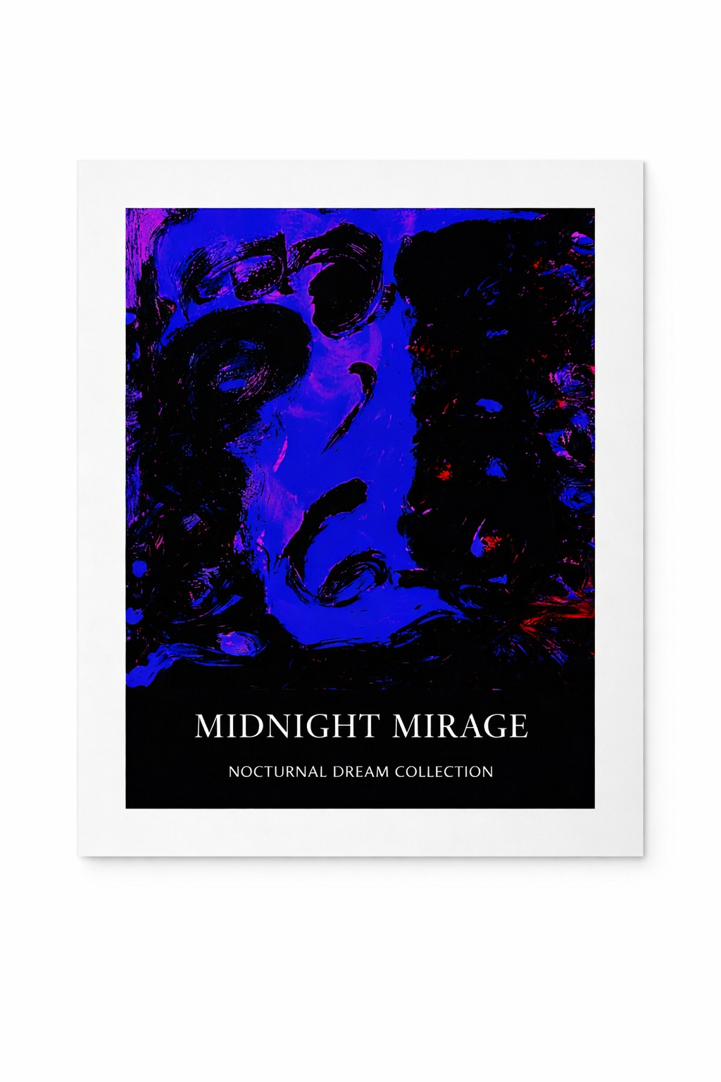 Midnight Mirage- part of the Nocturnal Dream Collection-Poster Art Print-various size unframedes