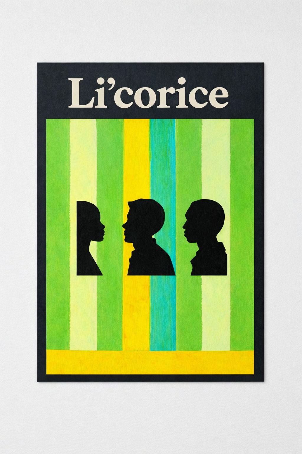 Li'corice- Poster 13x19 Silhouette Spectrum Collection