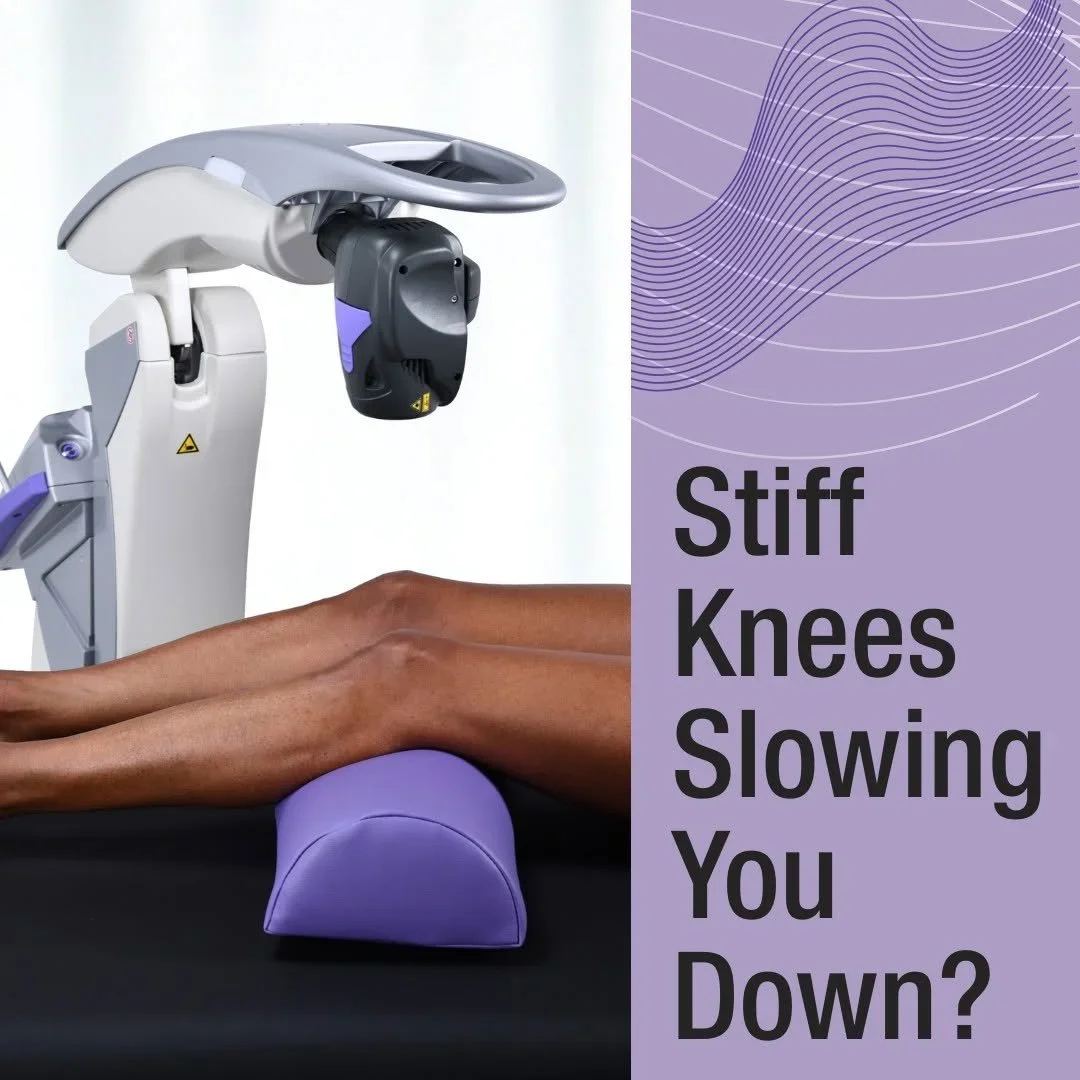 MLS laser therapy for knee pain as an alternative to cortisone shots at Beyond Health and Wellness in Oak Forest, IL