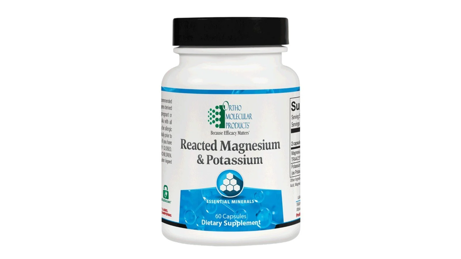 Reacted Magnesium and Potassium supplement recommended by Dr. Ronald Vaught at Beyond Health and Wellness in Oak Forest, IL