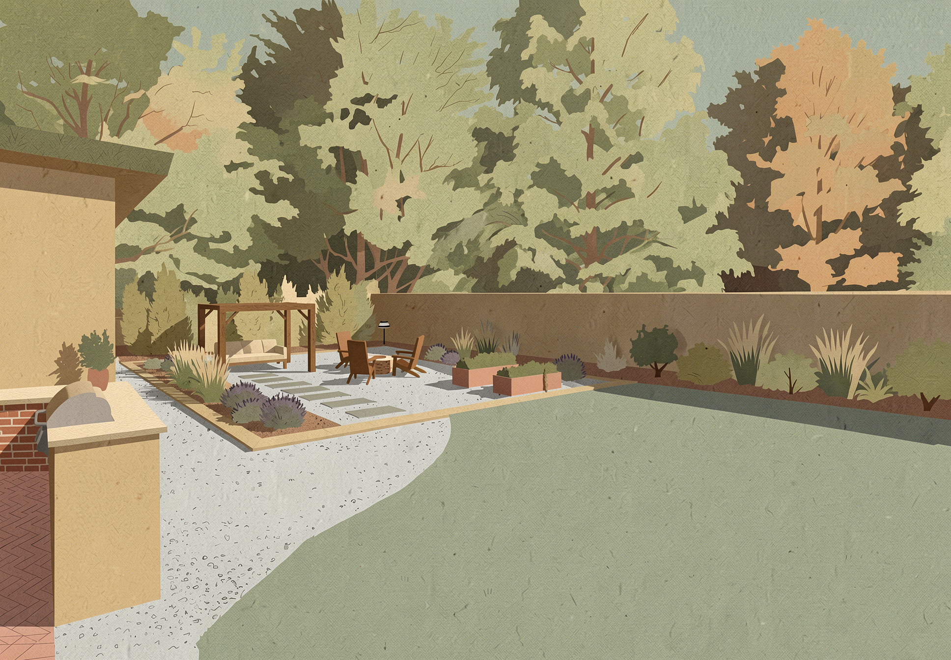 COURT TO GARDEN