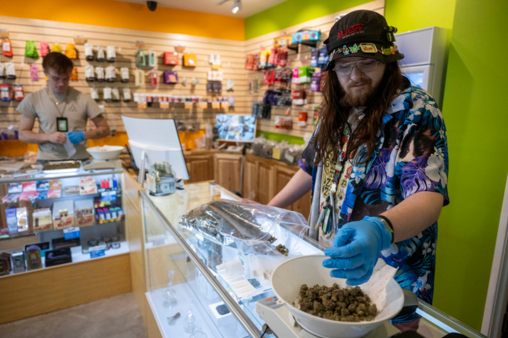 Gazette - Colorado Springs dispensaries mark first year of retail marijuana sales