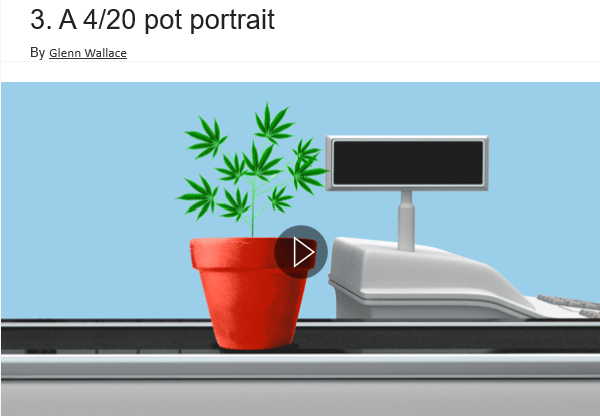 Axios - A 4/20 pot portrait
