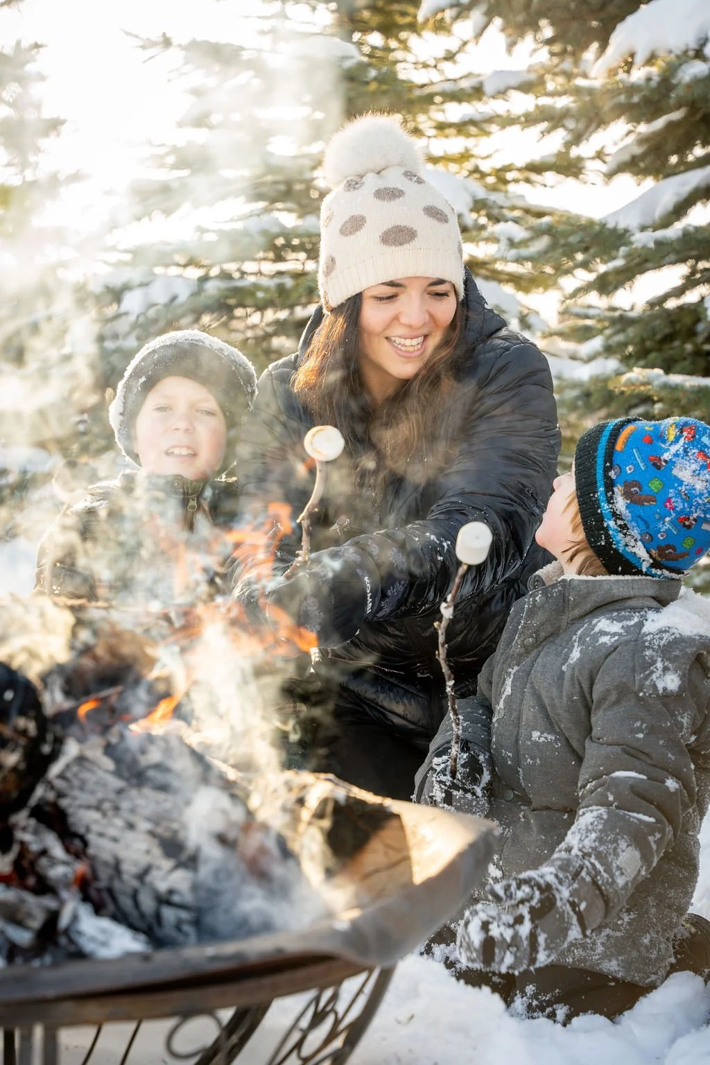 Family Bonfire (Portraits)