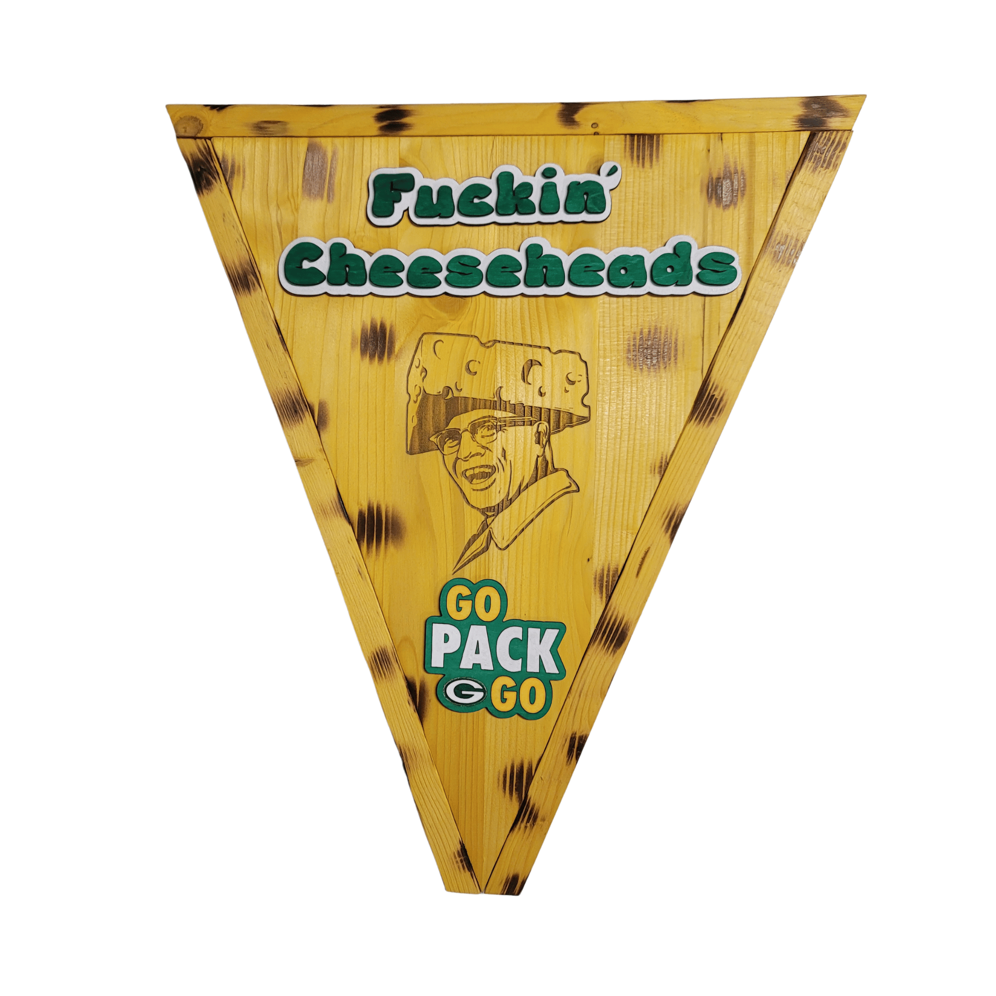 go pack go custom cheesehead packers sign.png
