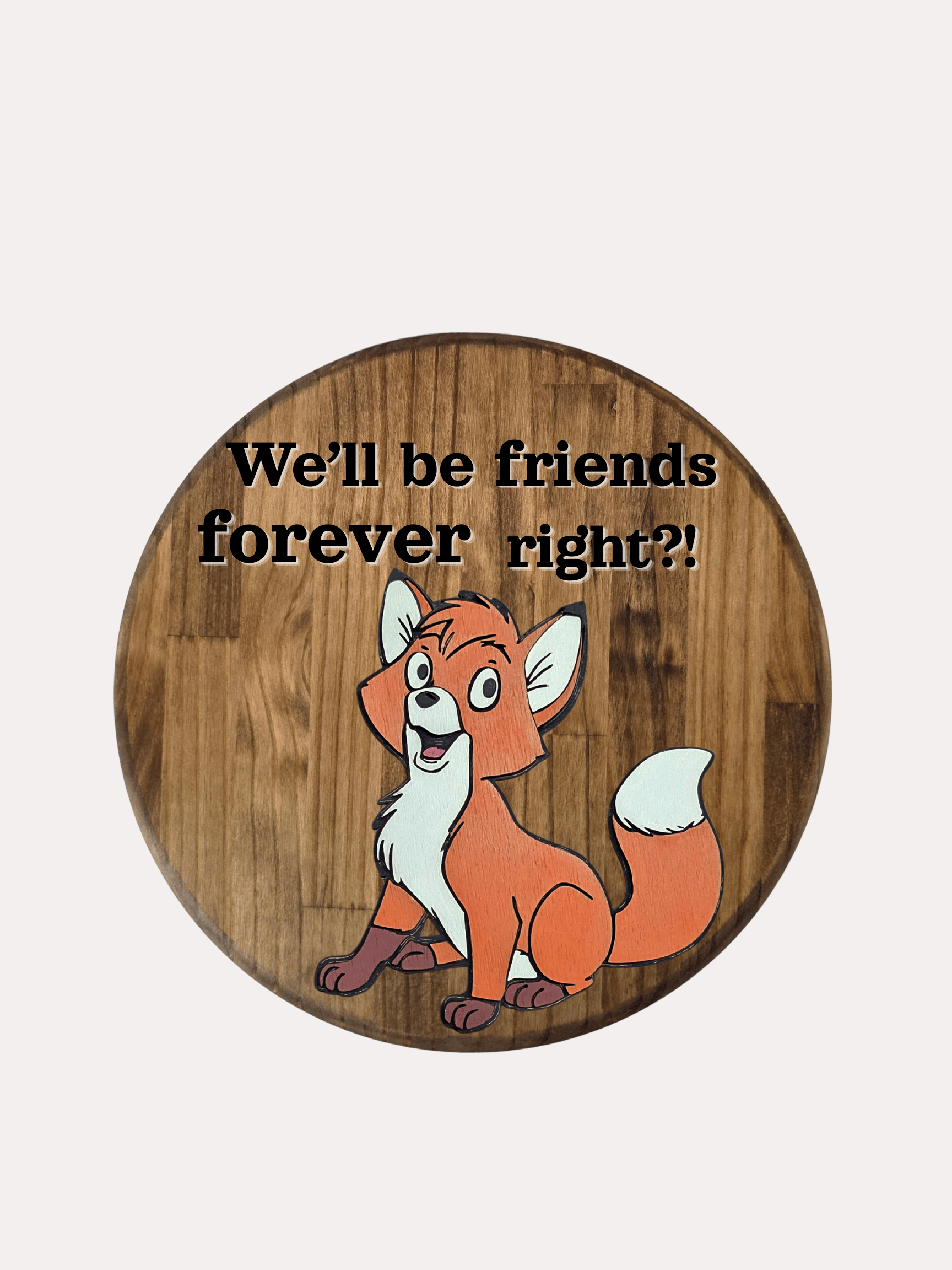 disney fox and the hound custom sign.png