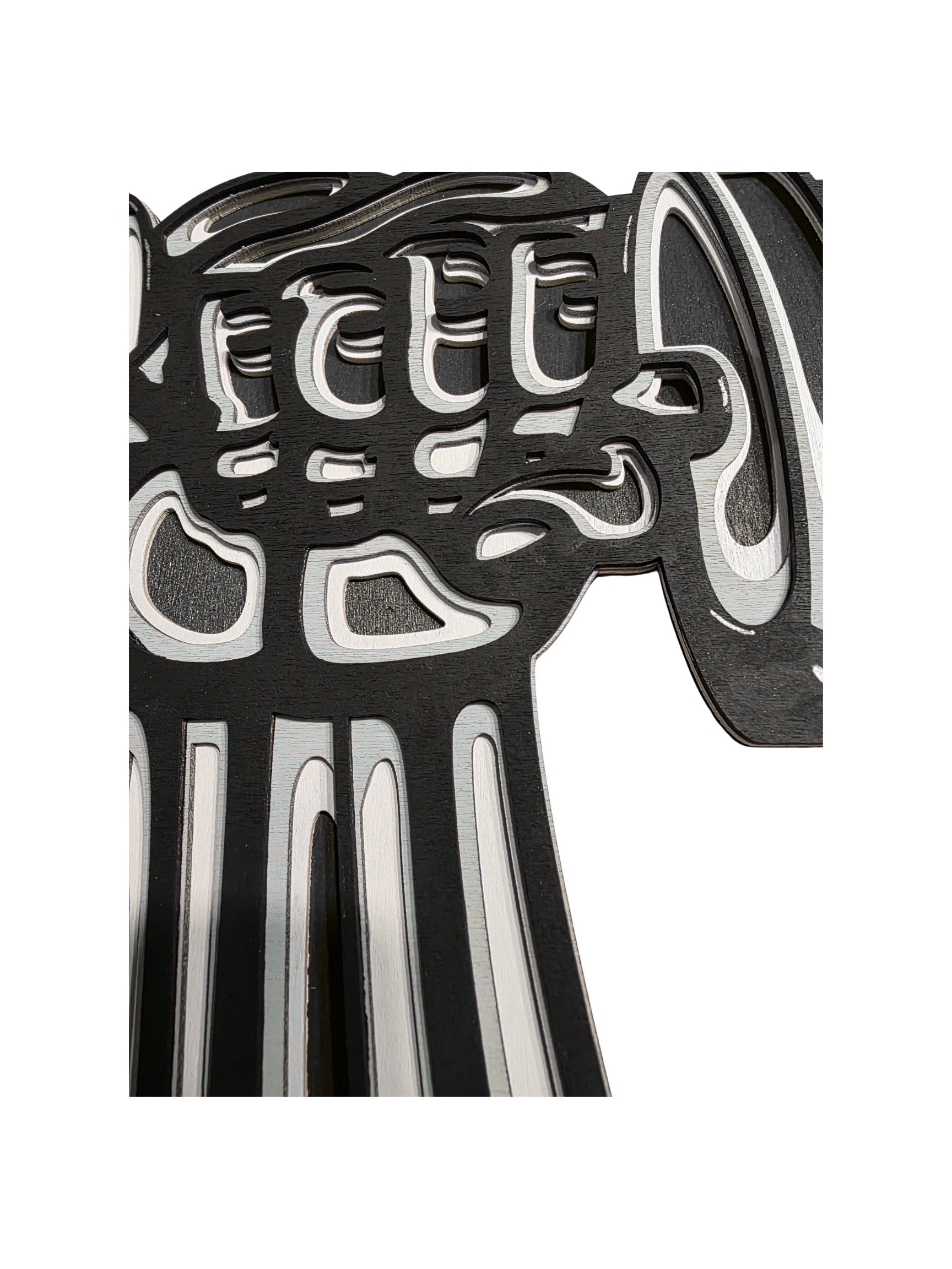 db fist chains weightlifting wood sign.png