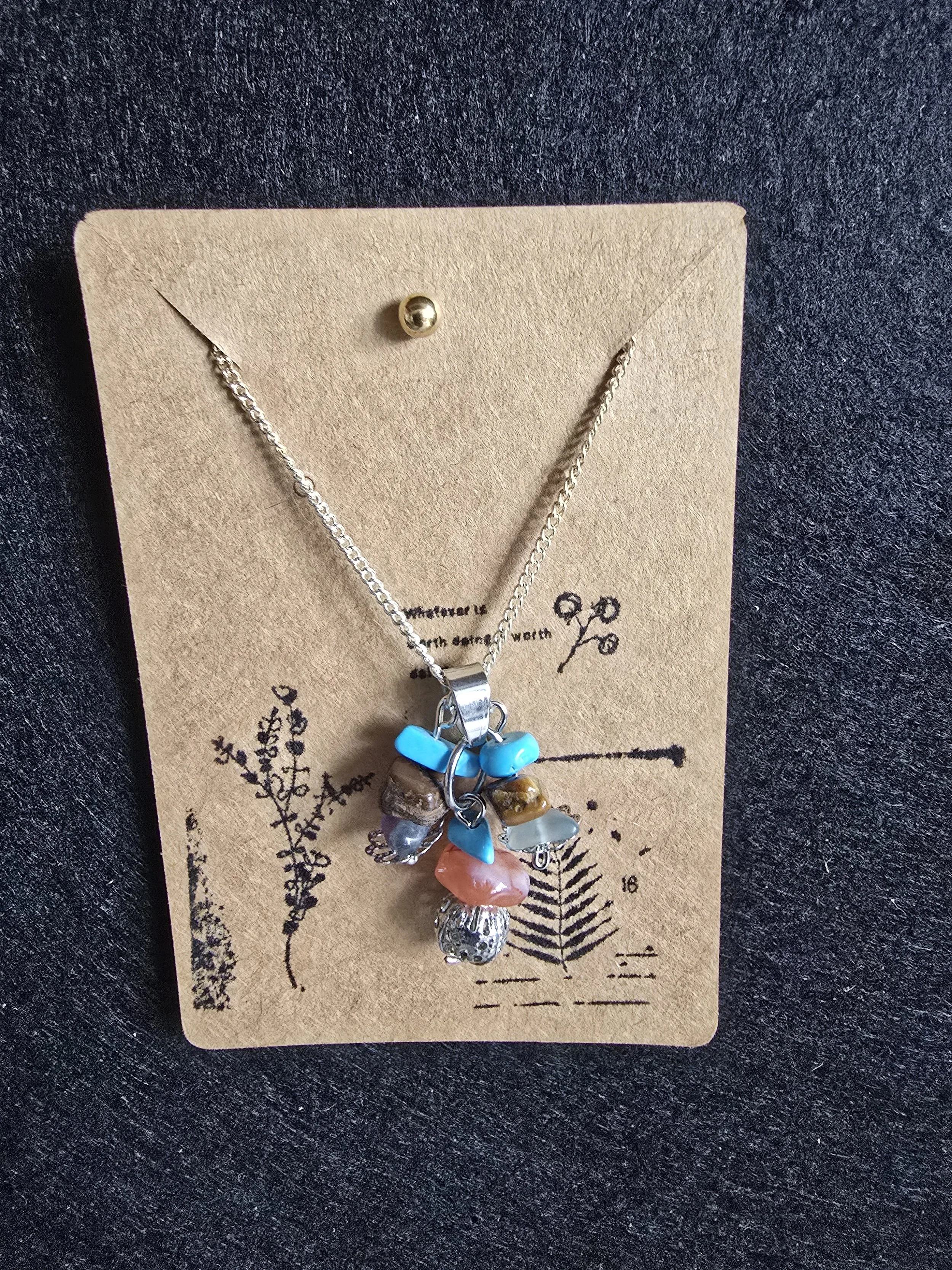 Handmade Mixed Gemstone Necklace