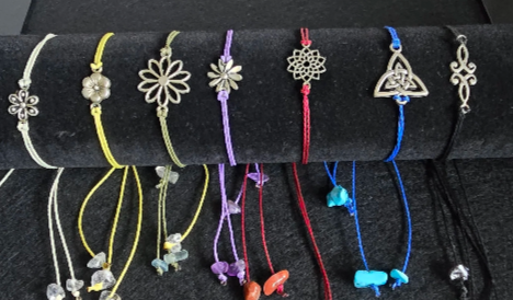 Drawstring bracelets