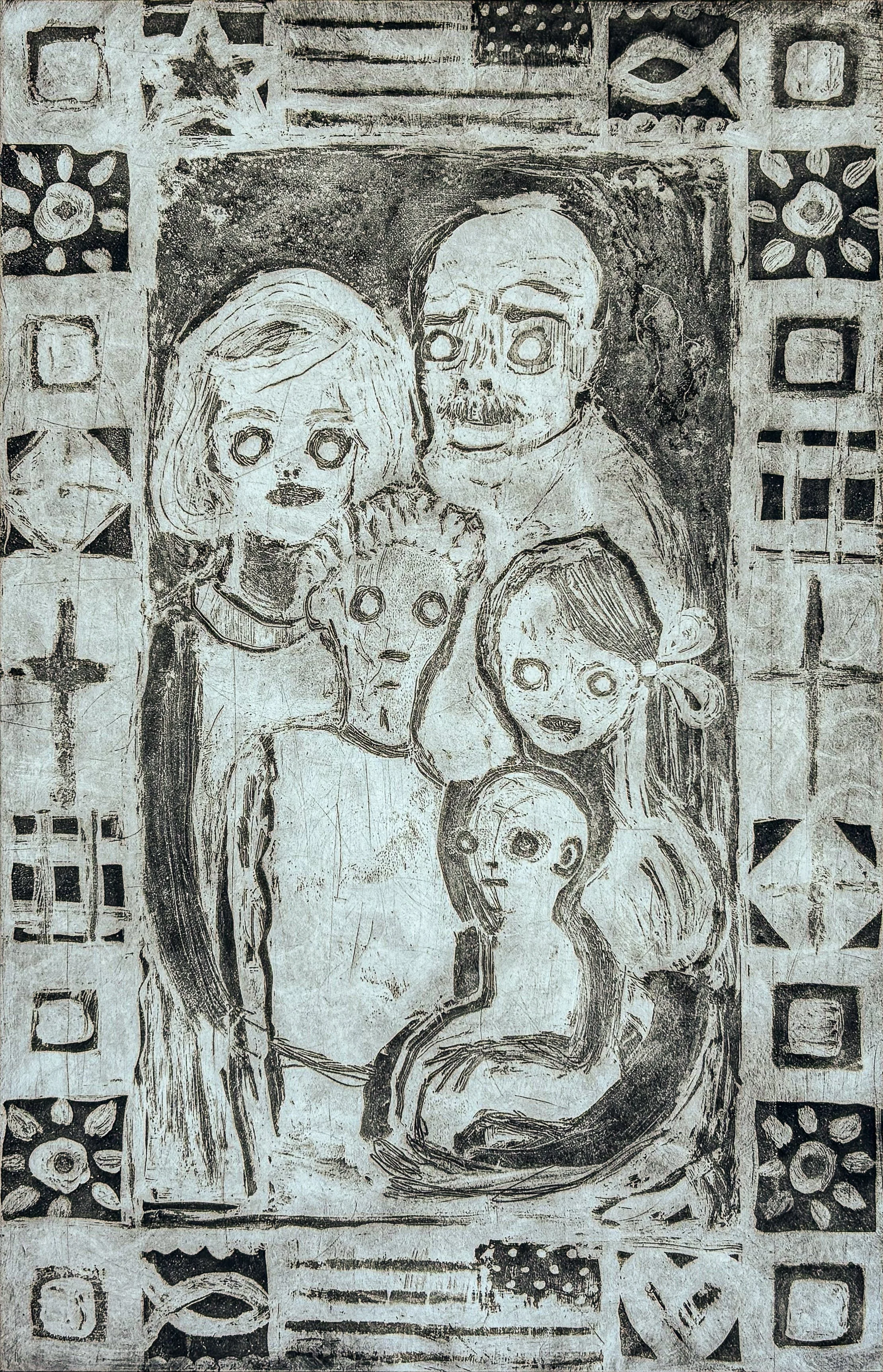 Family, 2023 |
Soapground Print |
16 x 9 in