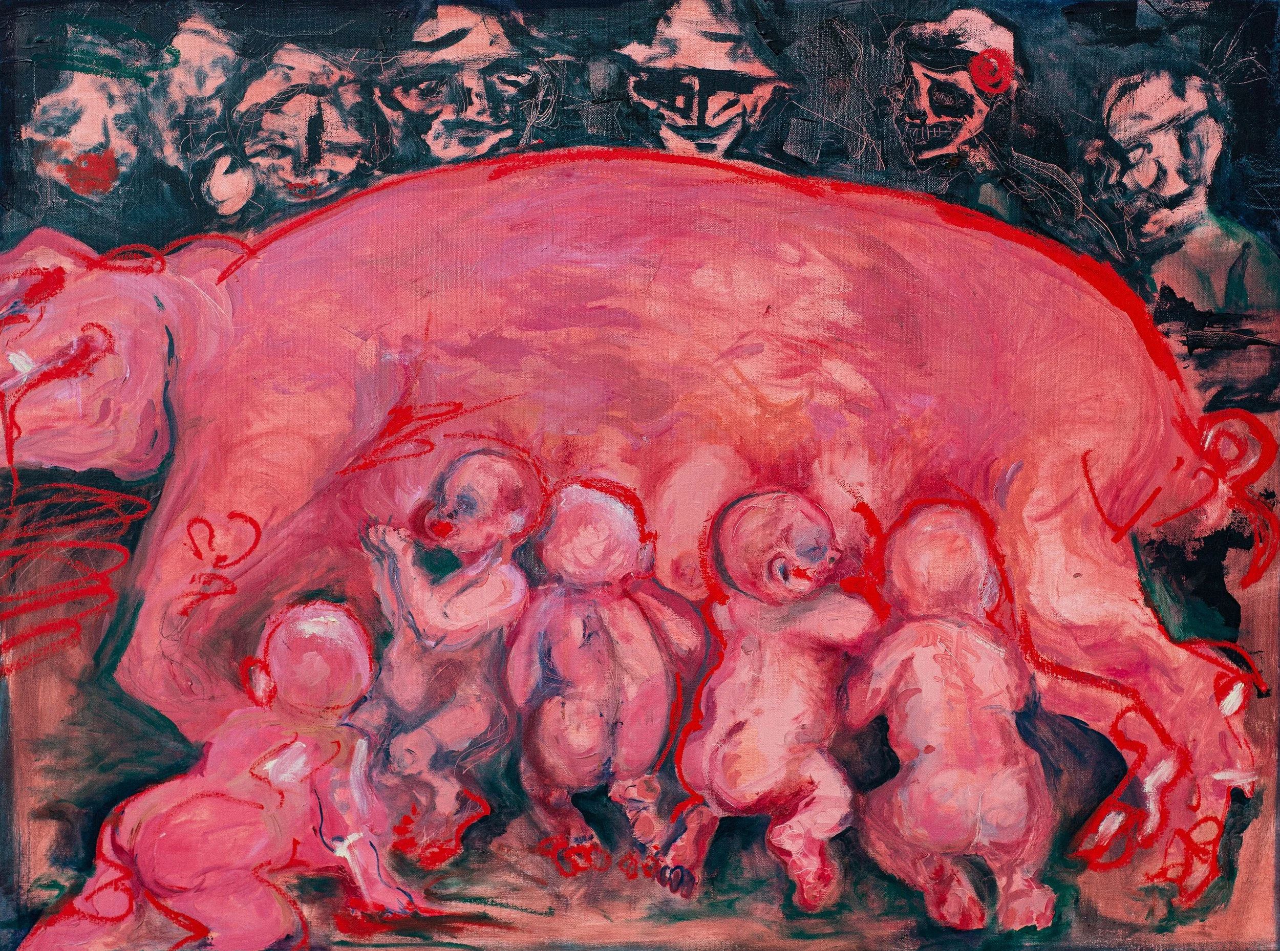 Satisfaction Guaranteed, 2023 |
Oil on Canvas |
30 x 40 in
 