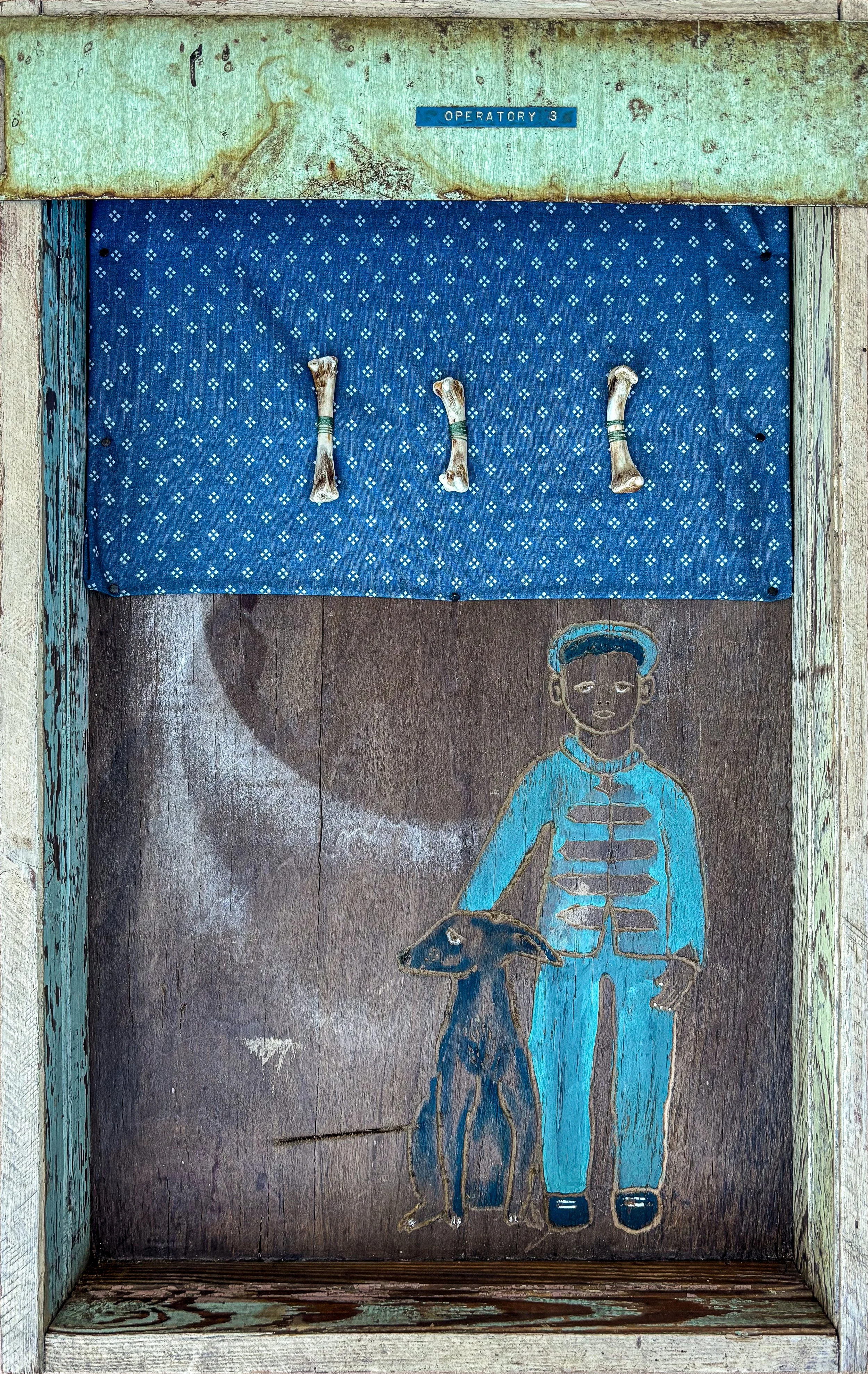 Operatory 3, 2025 |
Assemblage |
26 x 16 in