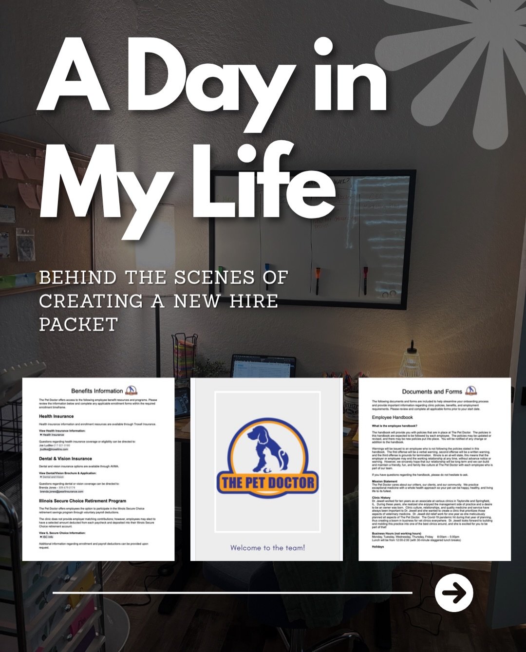 One of the biggest signs a business is growing?

The systems that used to work no longer do.

This week I worked on a new hire packet for a client.

But the real goal wasn&rsquo;t creating documents.

It was creating consistency.

When onboarding is 