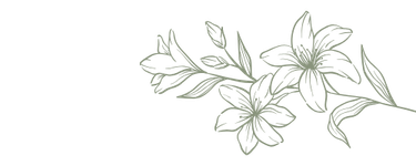 Detailed, Hand drawn mint green flower