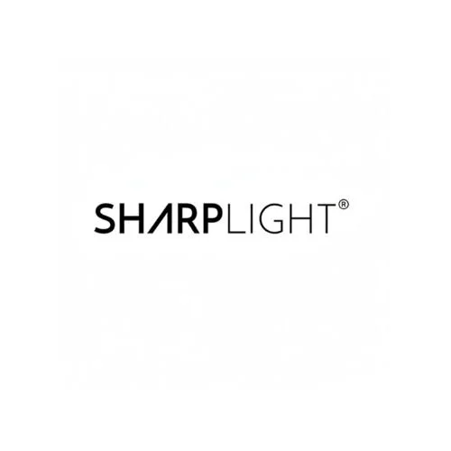 Sharp Light logo with black text on a white background