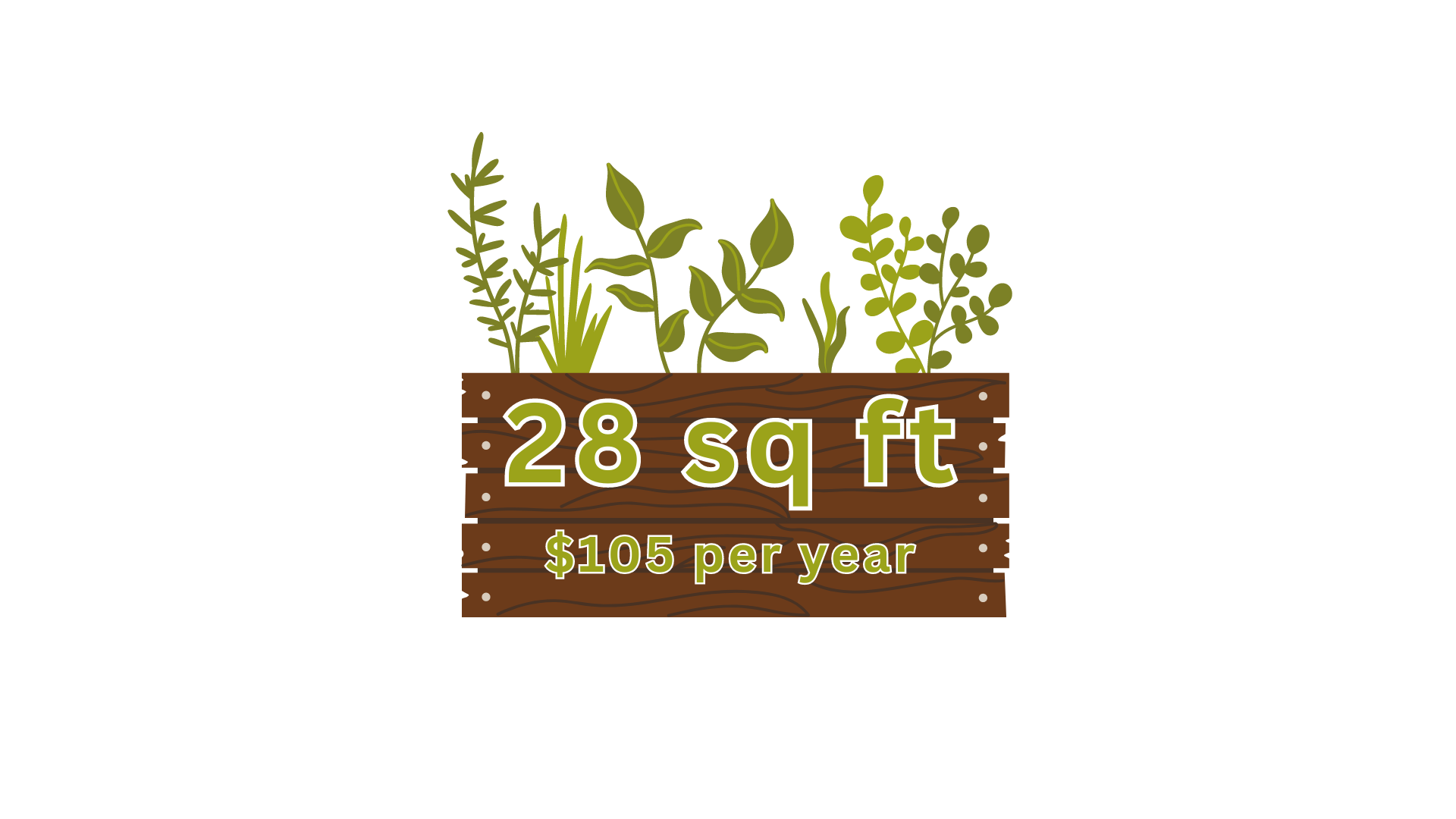 28 sq ft Preservation Garden Box