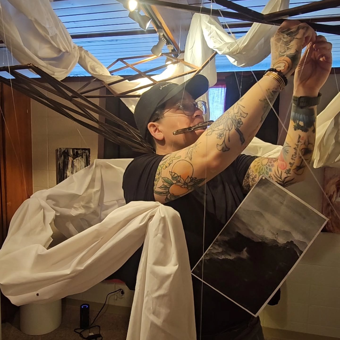 "Its like an explosion, we can't just keep ignoring it, it has to go somewhere &amp; eventually.." 

God put this vision of this work on my heart and I could not put it down, even when I was to afraid to carry it. Today I sat with someone a