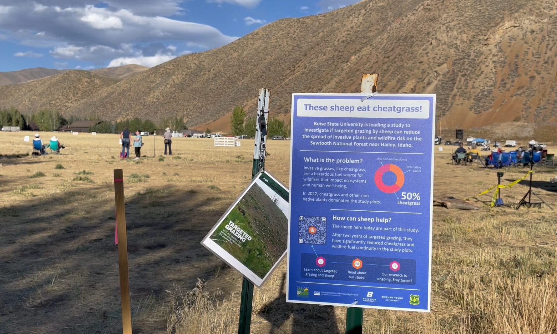 Targeted grazing outreach and media