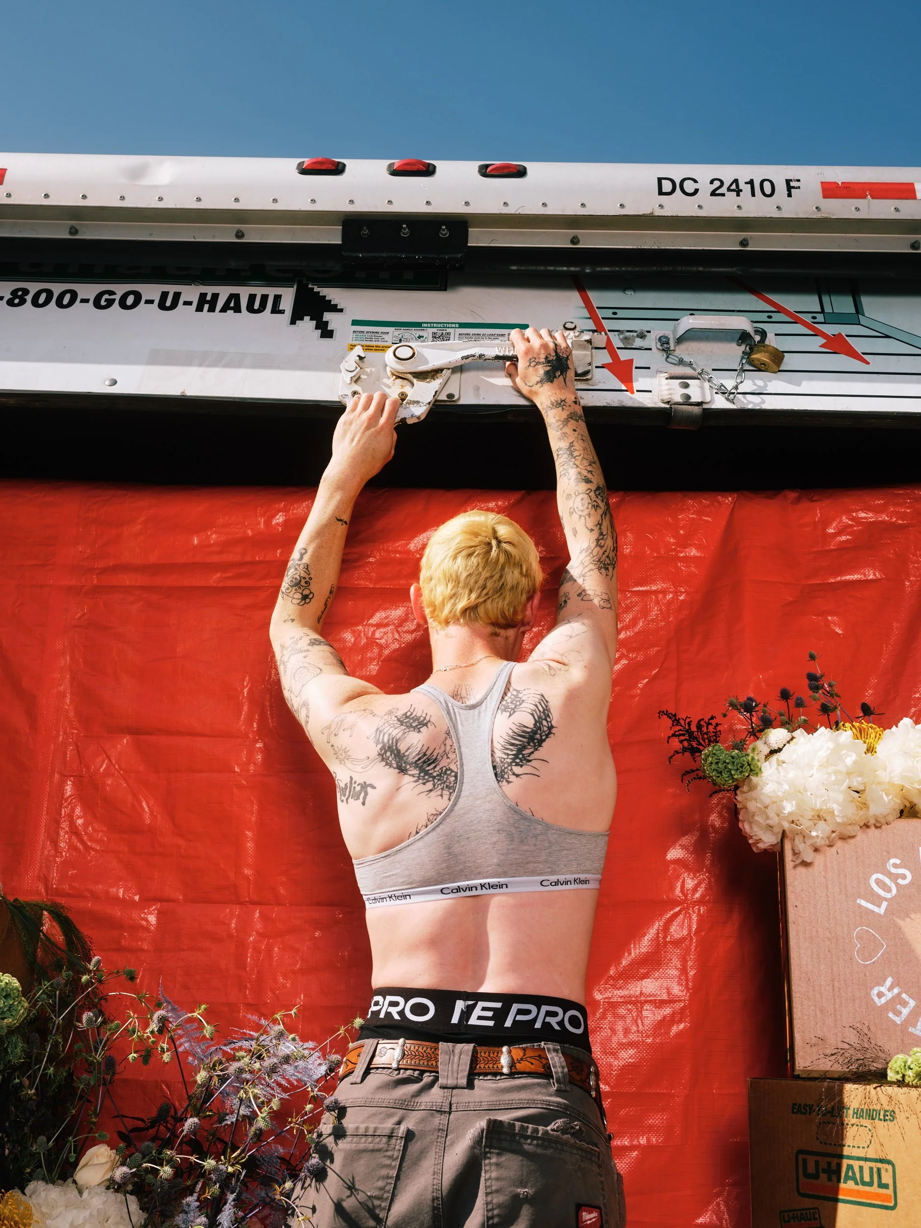 Creative Direction: Dyke Day portrait activation for the LA LGBT Center. Photo by Devyn Galindo