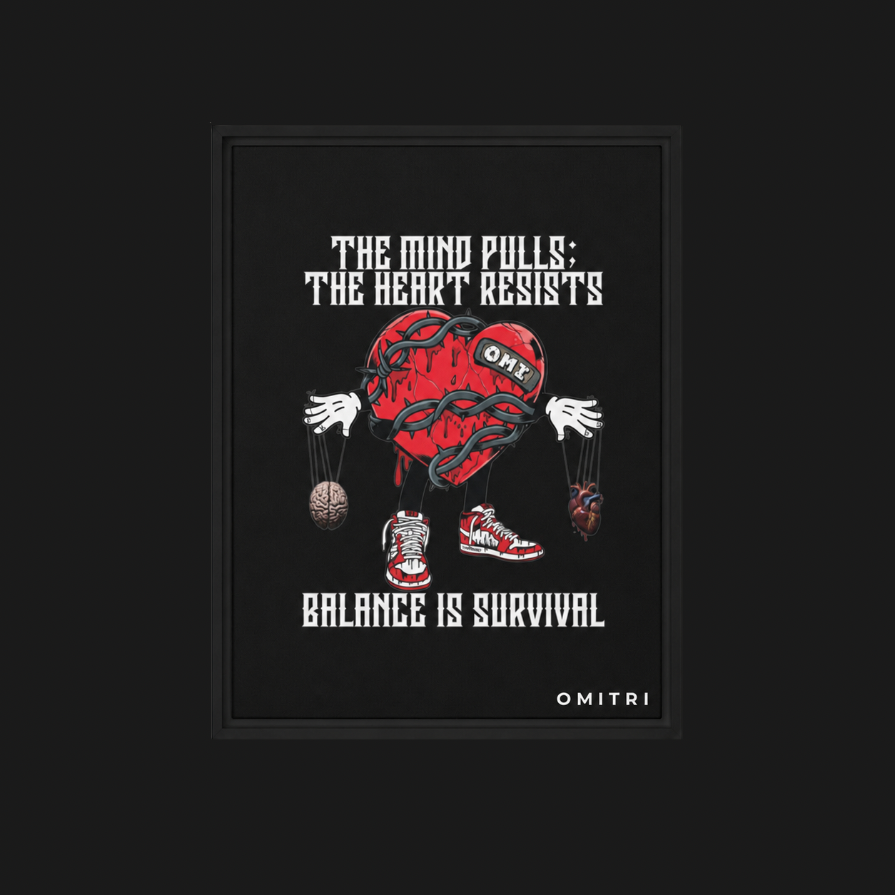 Balance is Survival Canvas