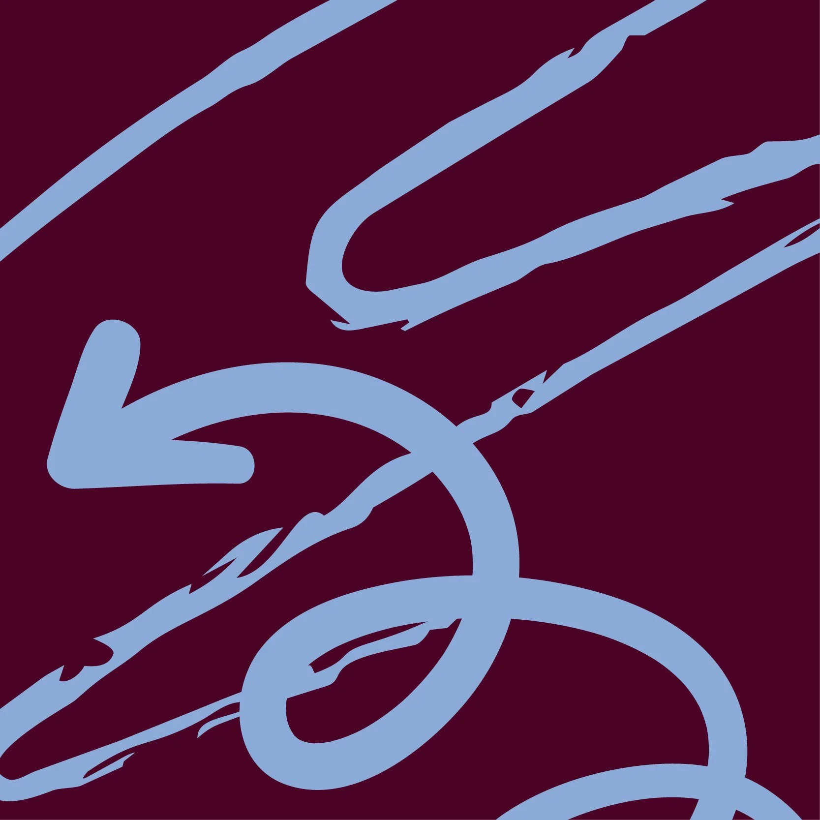 hand drawn scribble graphic