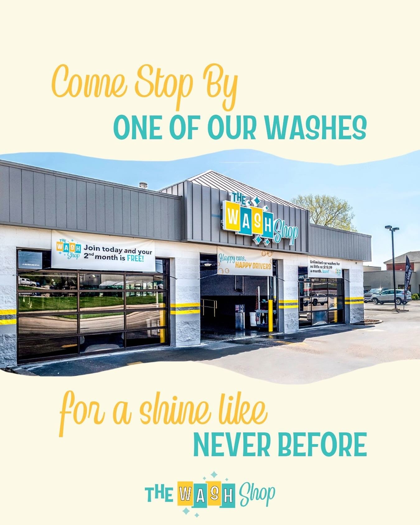 Looking for a car wash? Come stop by The Wash Shop for a shine like never BEFORE! See you 🔜✨🚗🫧💫