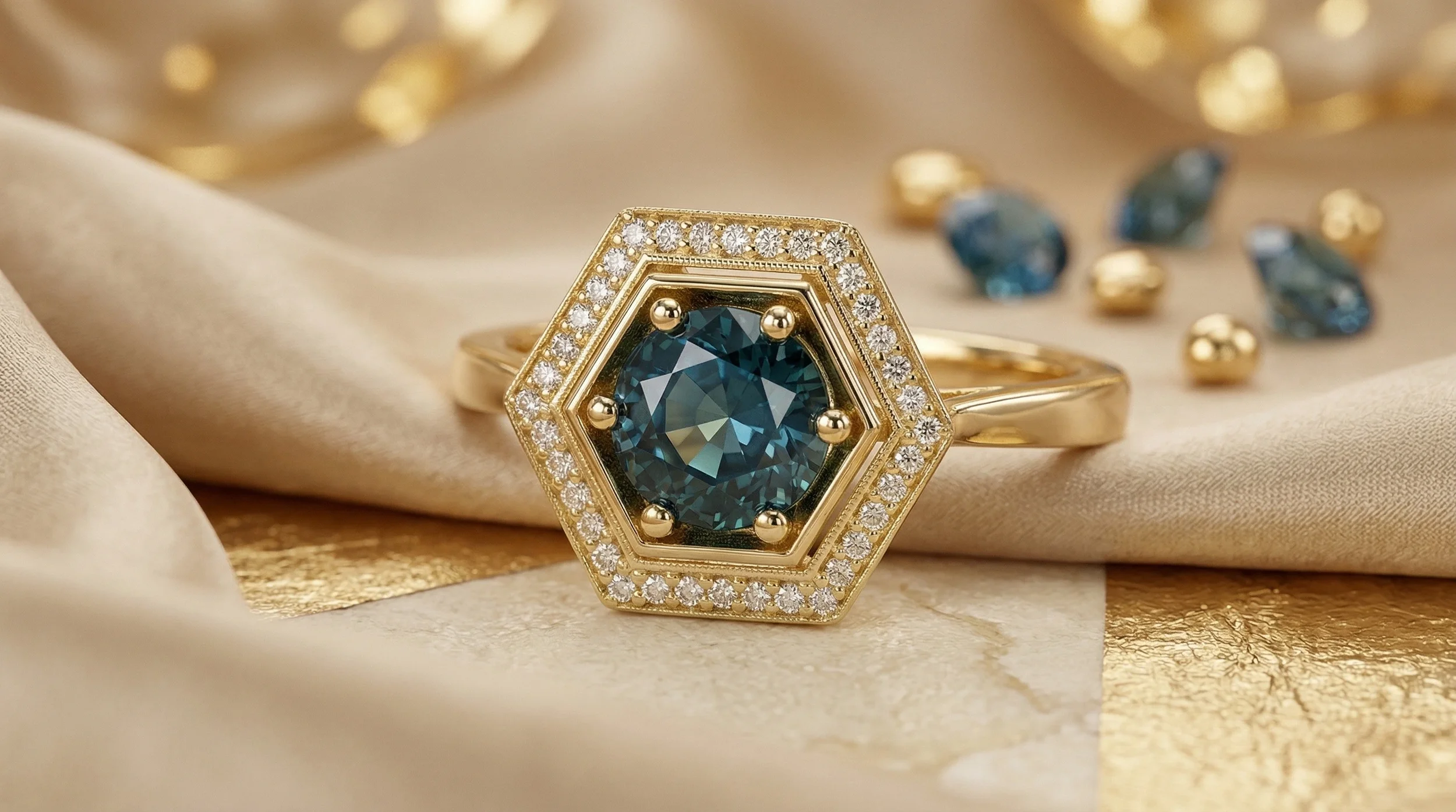 Geometric Shape Center Stones - How to Make Your Ring Extra Spicy