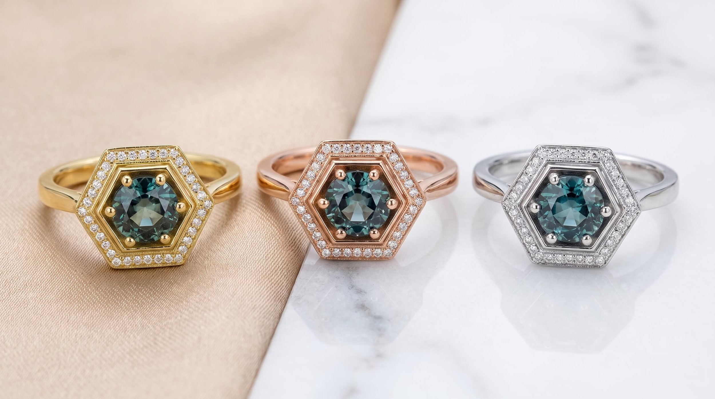 Yellow vs. Rose vs. White Gold: How to Choose the Right Color for Your Engagement Ring