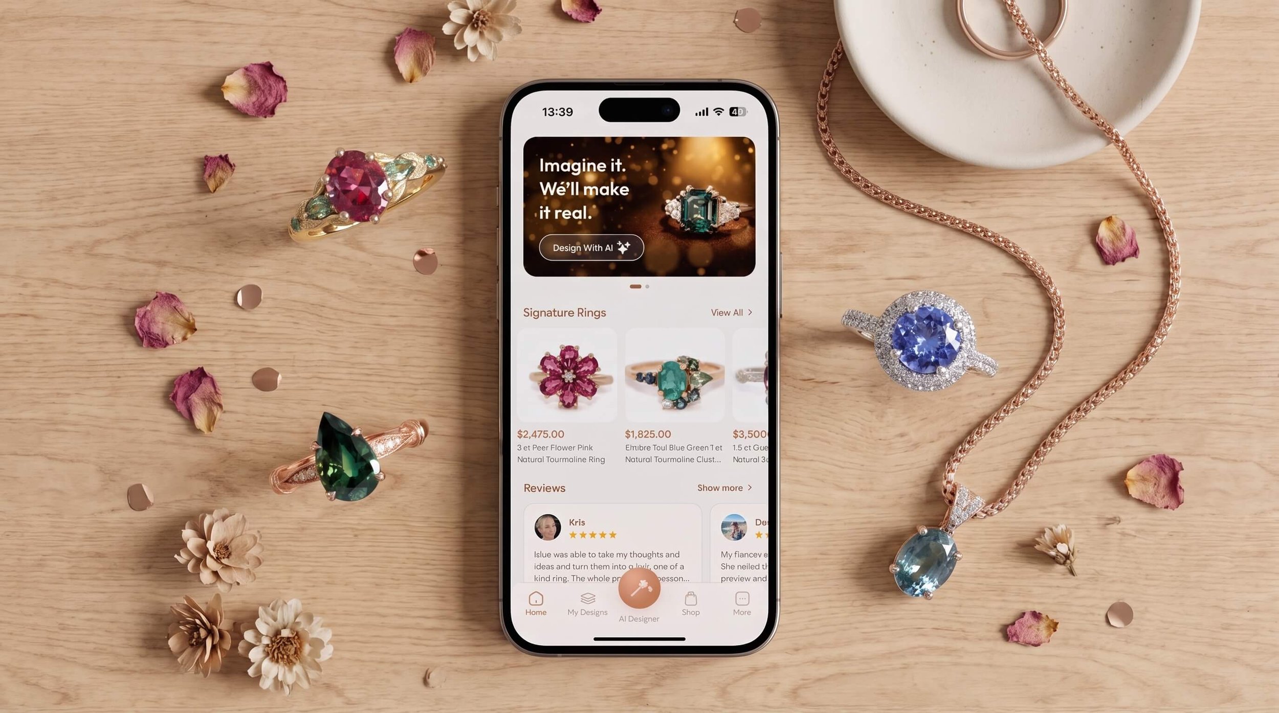 The Rings By Irina App Is Here: Design Your Dream Custom Ring With AI, Free