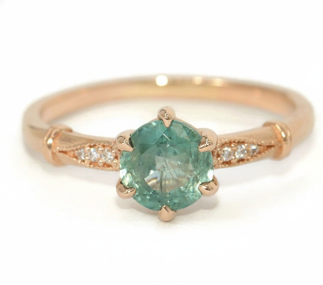 SETTING ONLY Edwardian Style Custom Made Ring