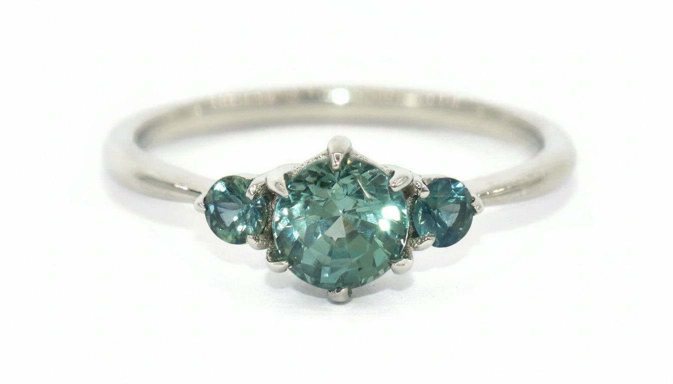Three Stone Custom Engagement Ring Setting ONLY